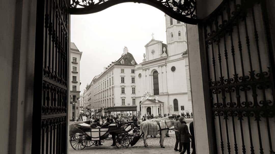 Vienna old town district one. Austria