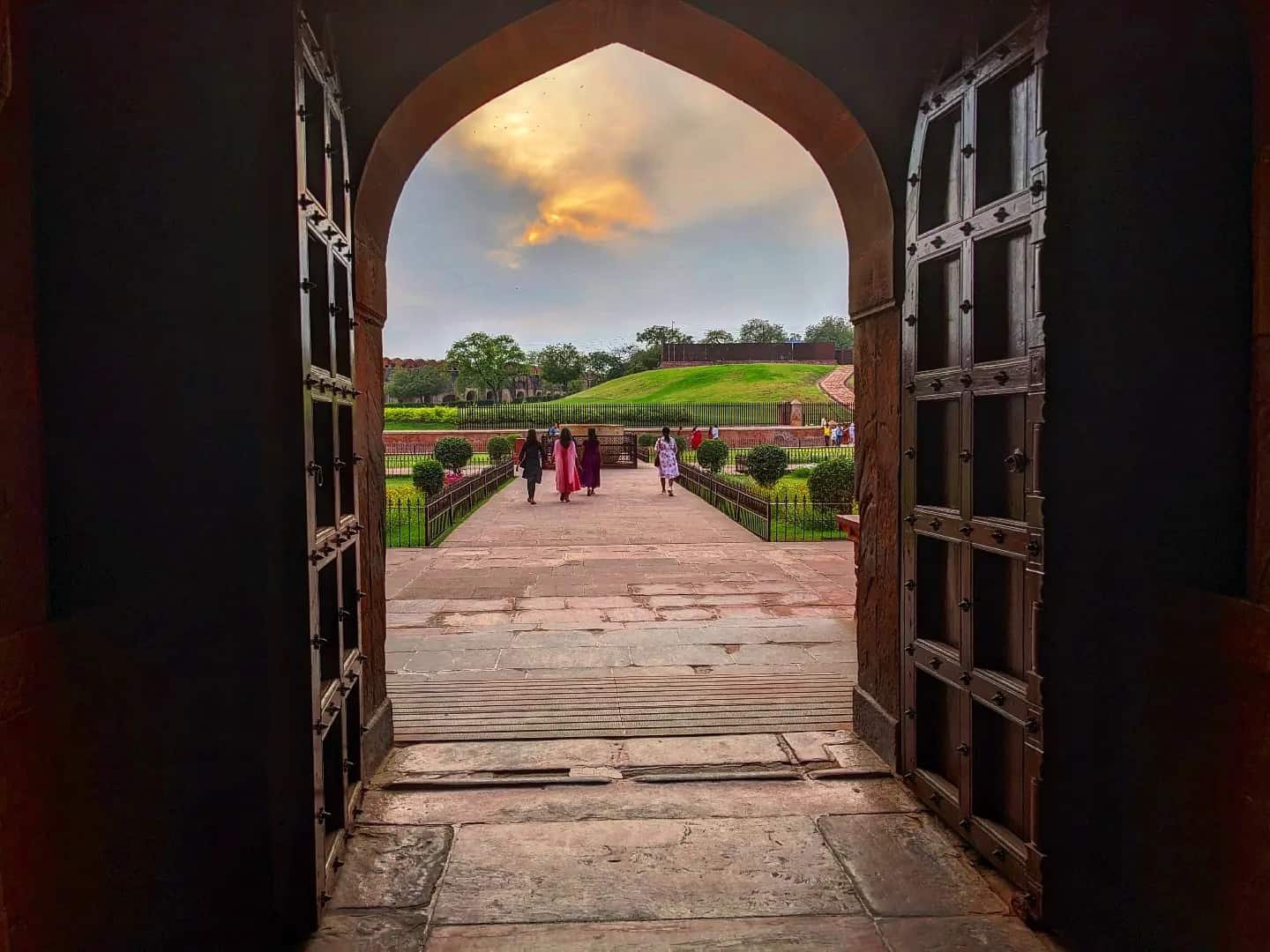 Agra Fort Gate view India