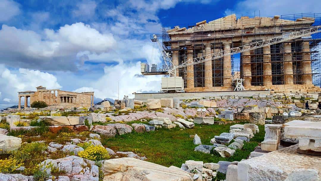 Athens Greece acropolis.