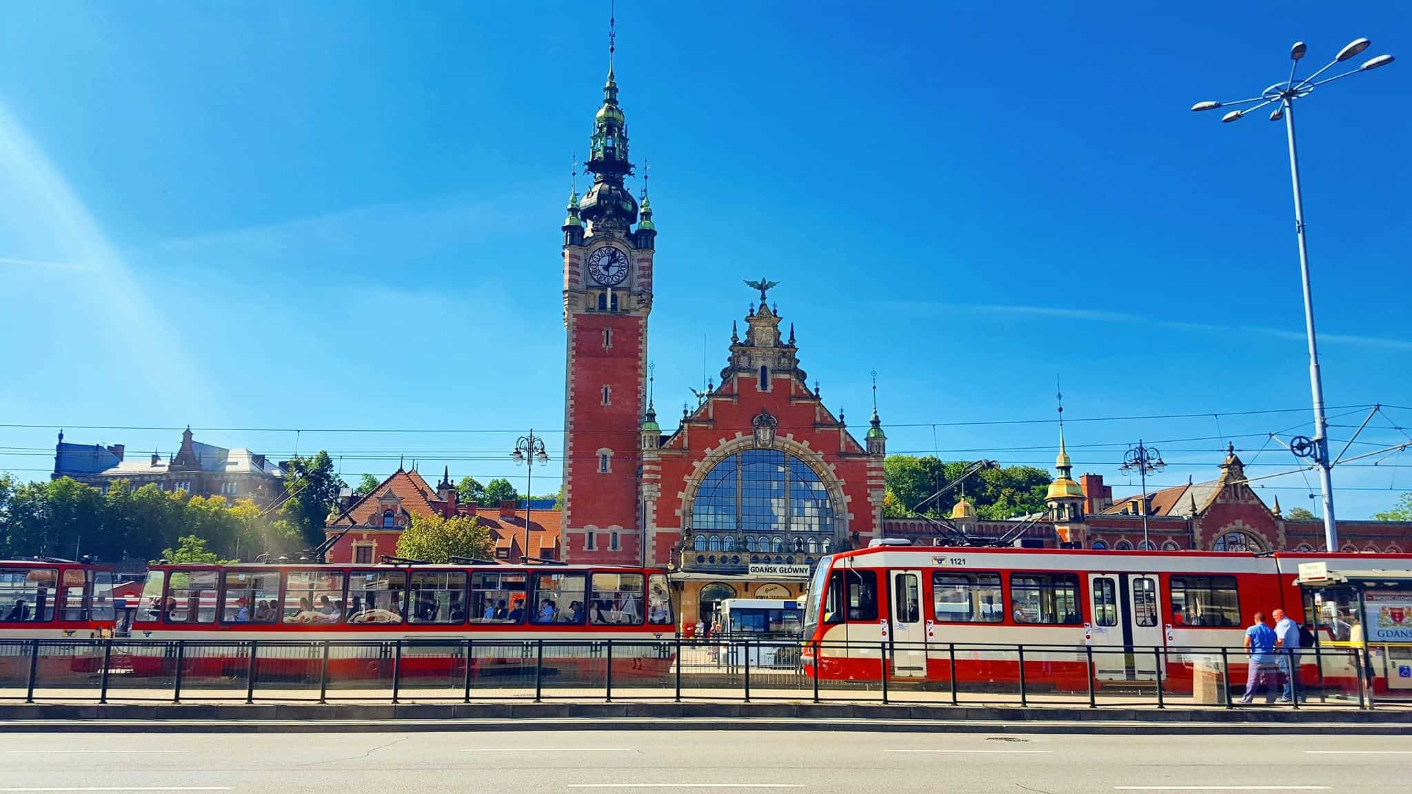 Gdańsk - Poland train station