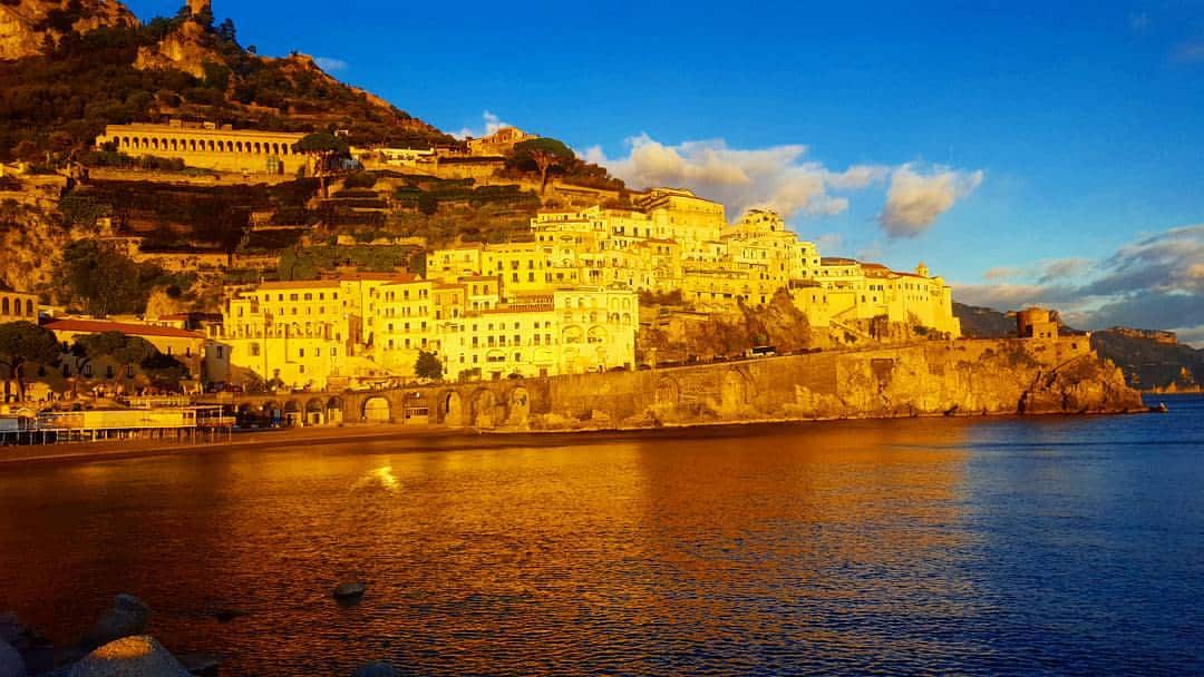 It is really an amazing coastline Amalfi Italy