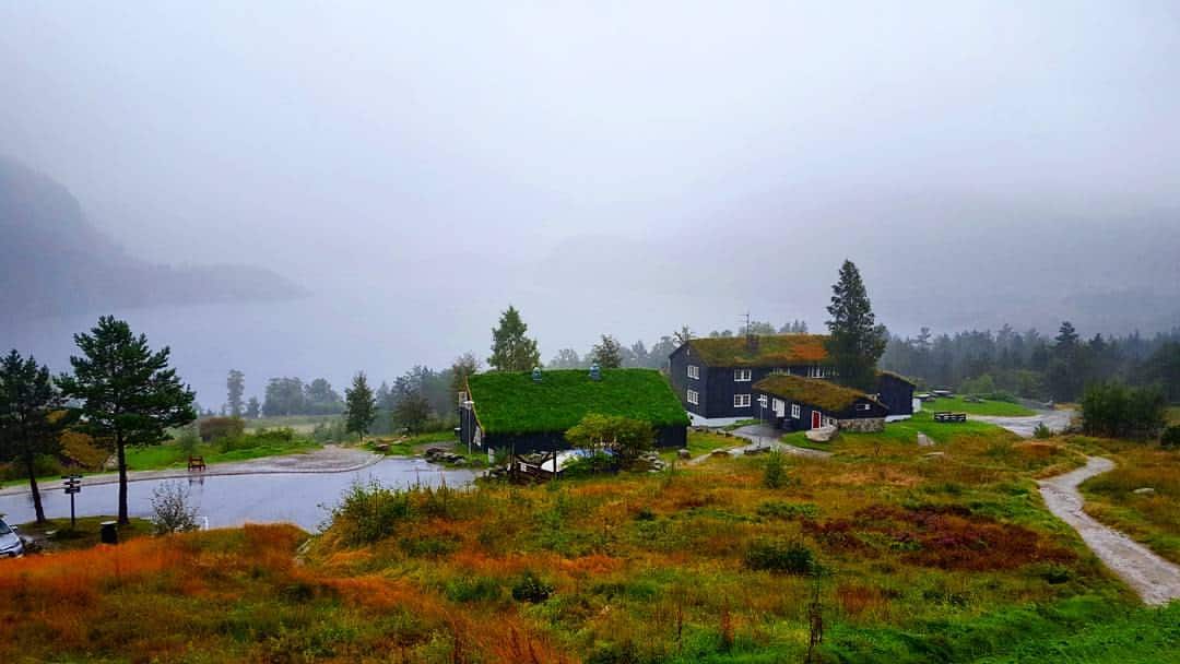 Stavanger, Norway old nature house