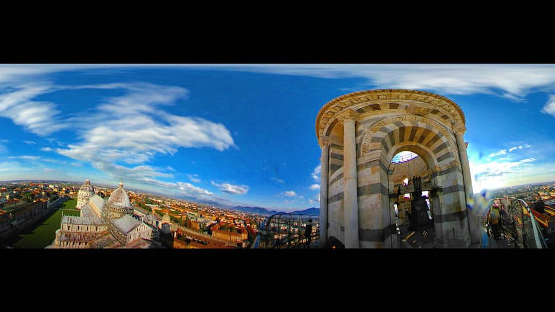 The bell's of the Leaning Tower of Pisa and Cathedral