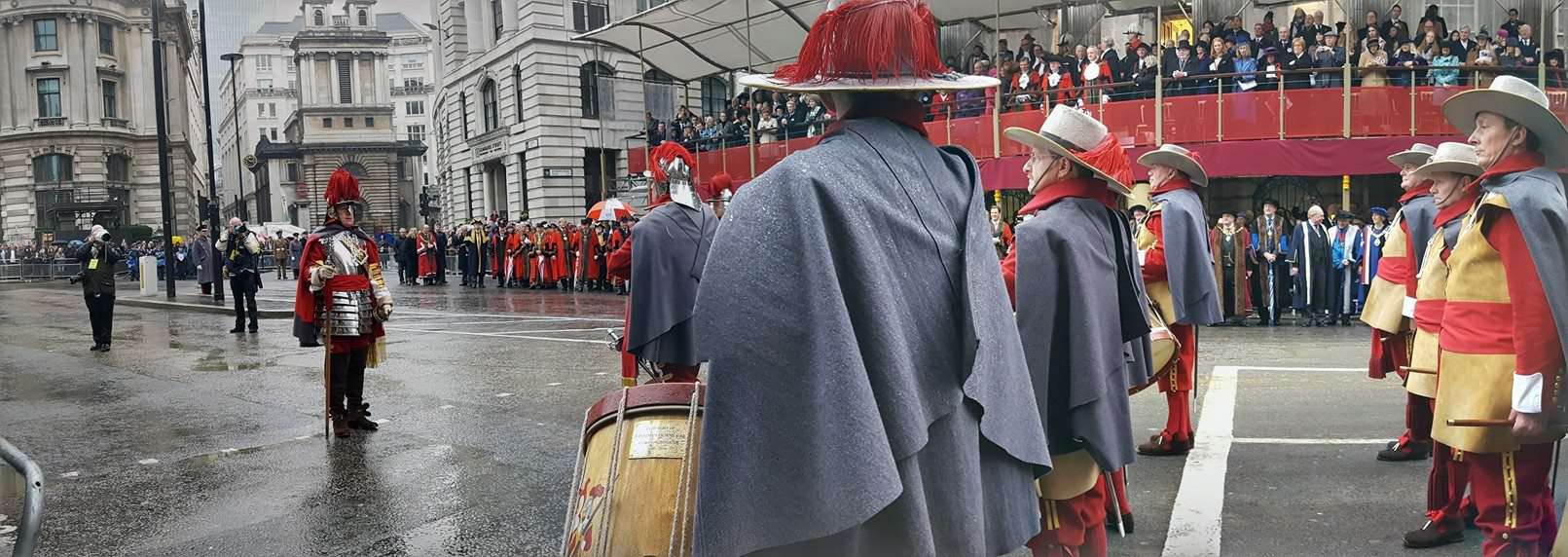 The old guard at Lord Mayor Parade in London U.K