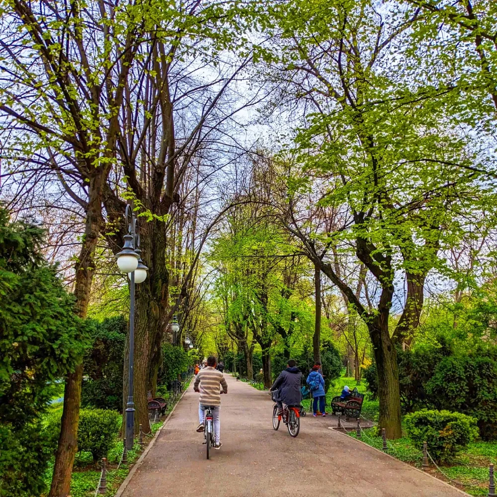 Bucharest, Romania Where the Past Meets the Future in a Symphony of Fun riding push bike