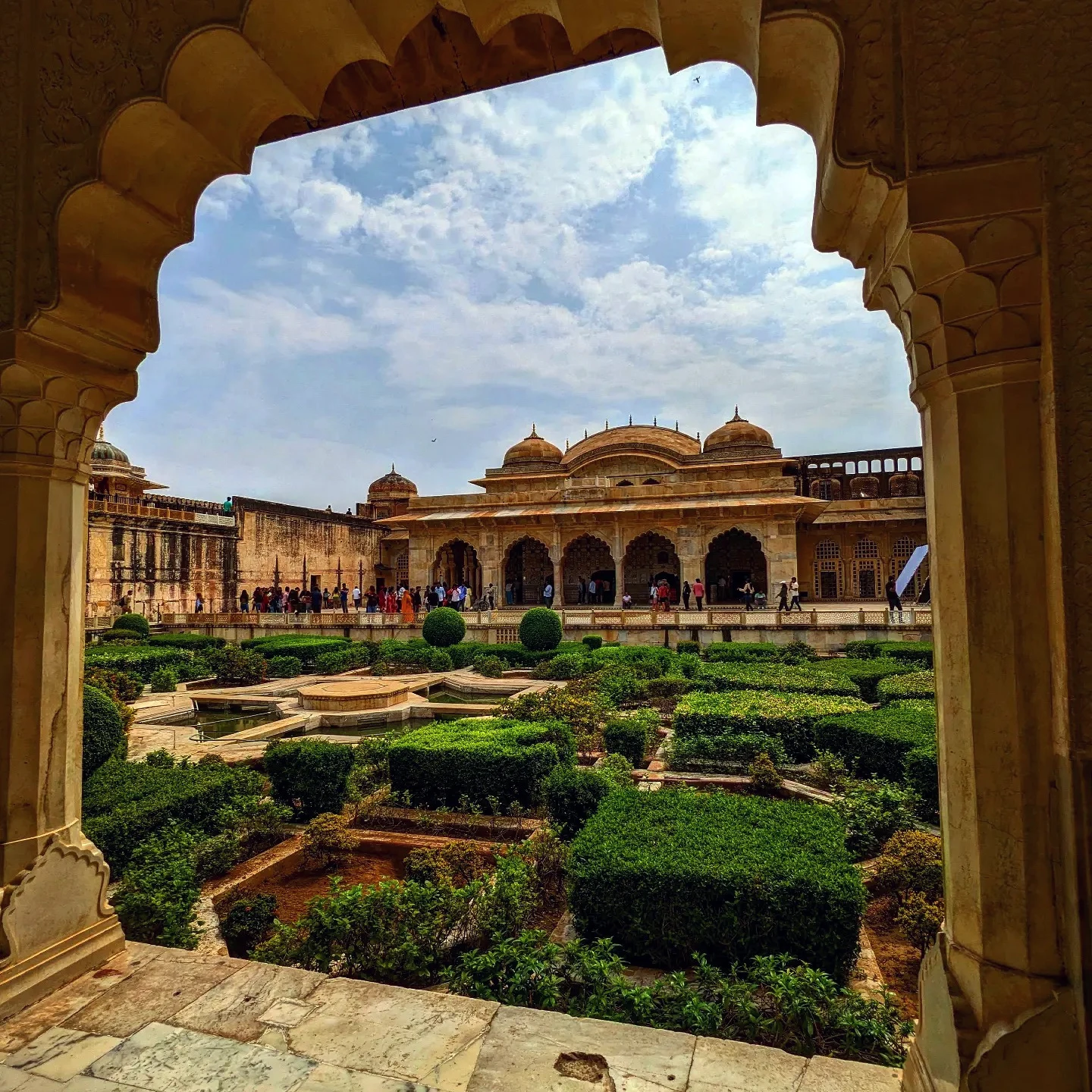 Inside Amber Palace Jaipur India