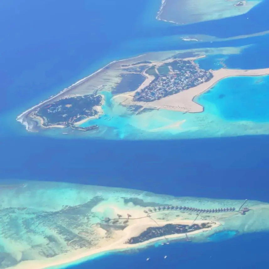 Maldives - Islands from the sky