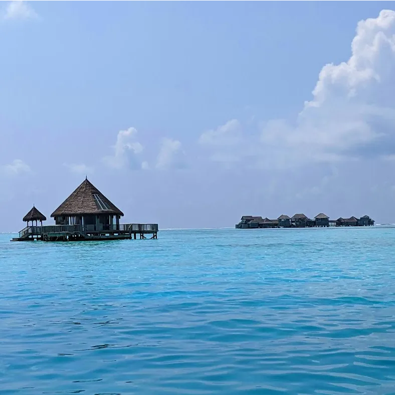 Maldives - Islands house in water