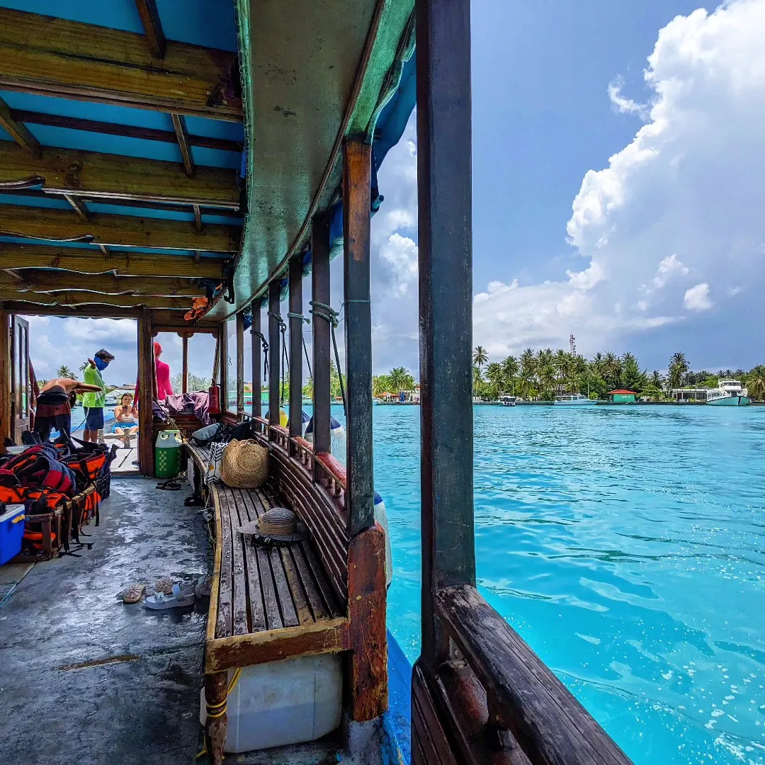 Maldives - Islands in the boat
