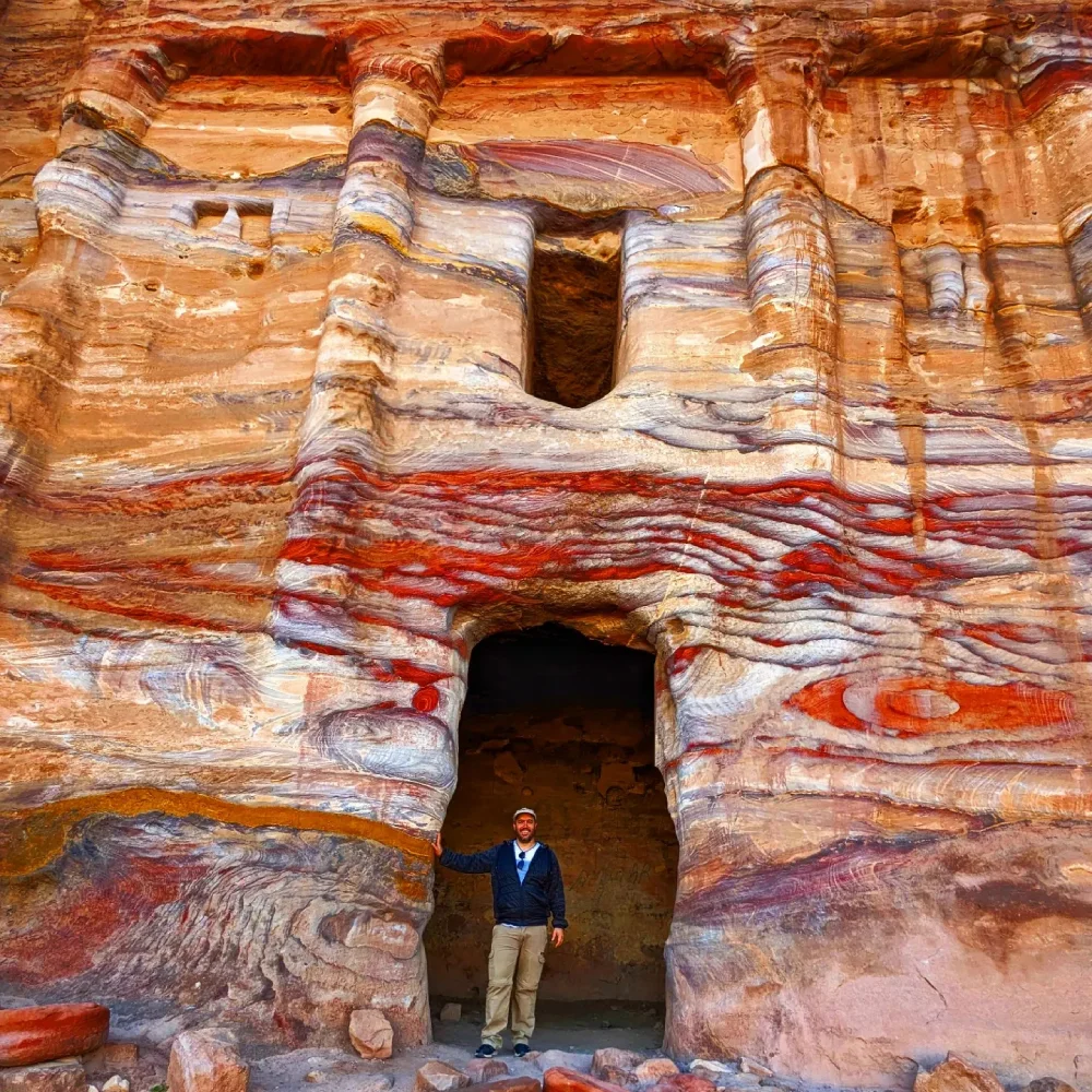 Petra, Jordan Where History, Mystery, and Adventure Unite, colorful wall