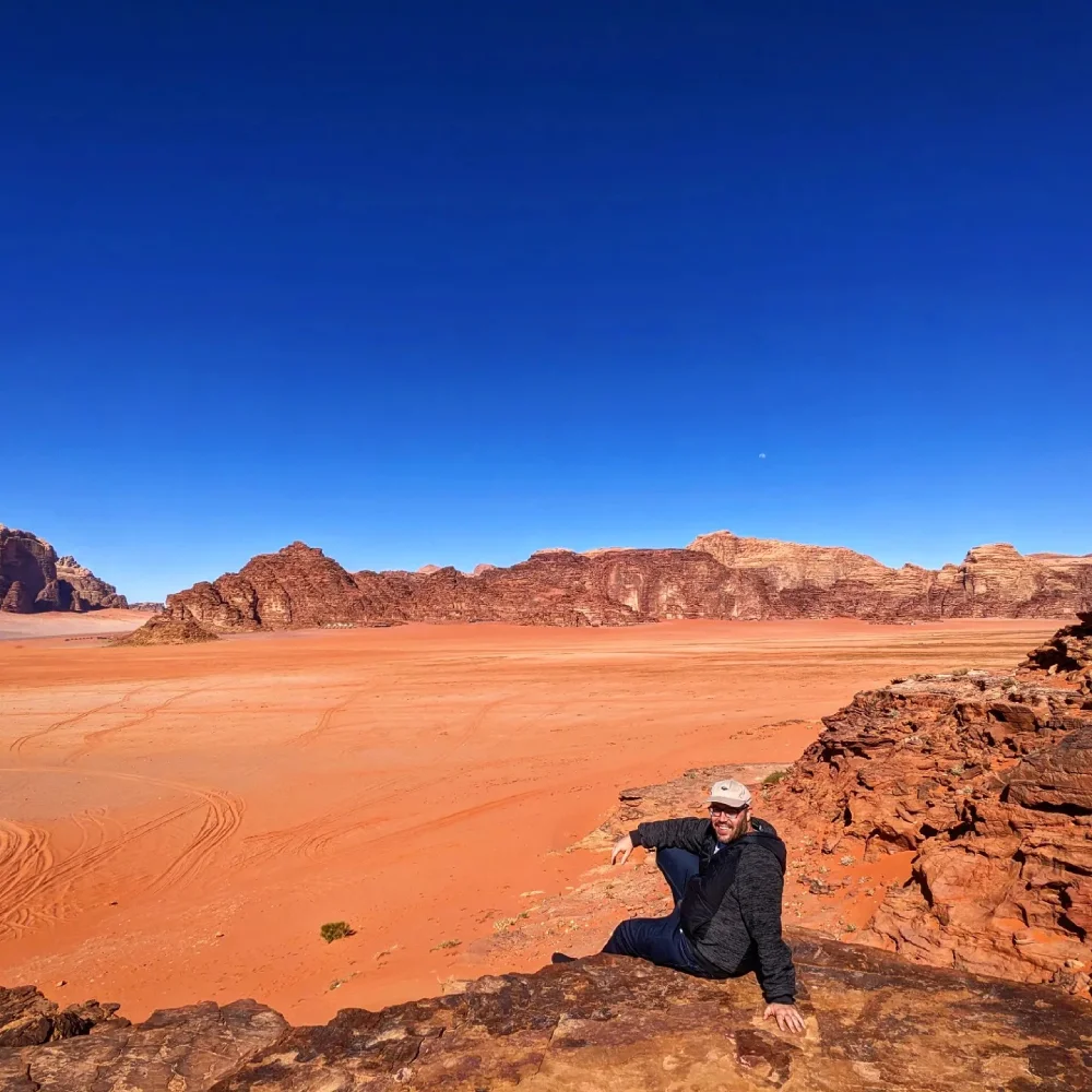 Wadi Rum Jordan view