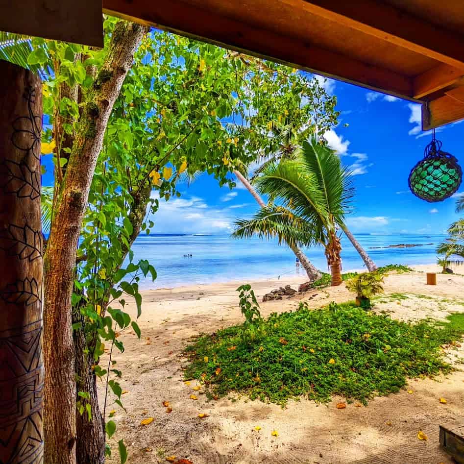 Samoa activities beach bar