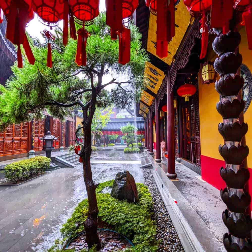 Jade temple in rain Shanghai, China – Things To Do And See