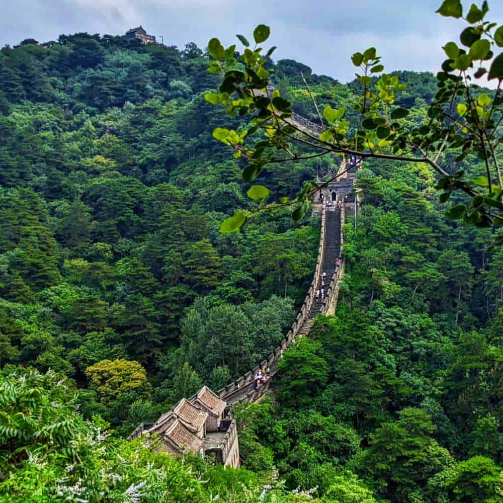 The Great Wall of China is a series of fortifications that were built across the historical northern borders of ancient Chinese states and Imperial China