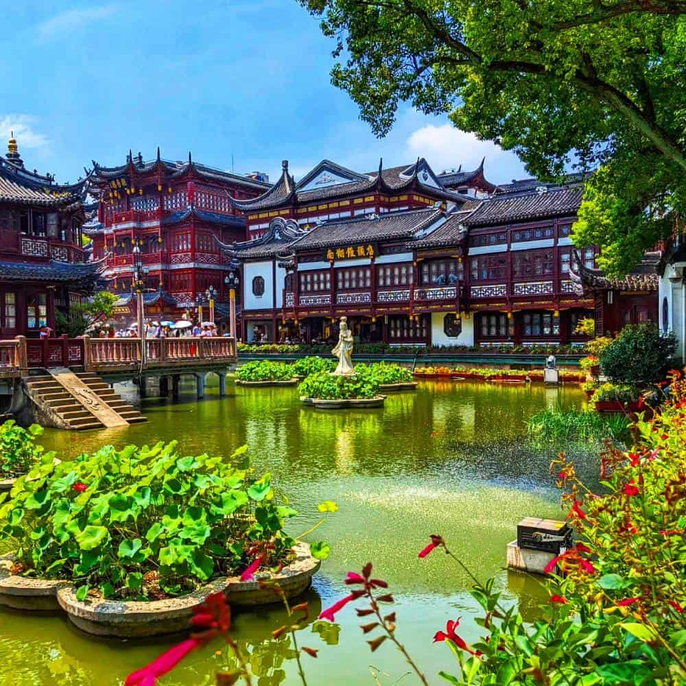 Yu garden water and flowers Shanghai, China – Things To Do And See