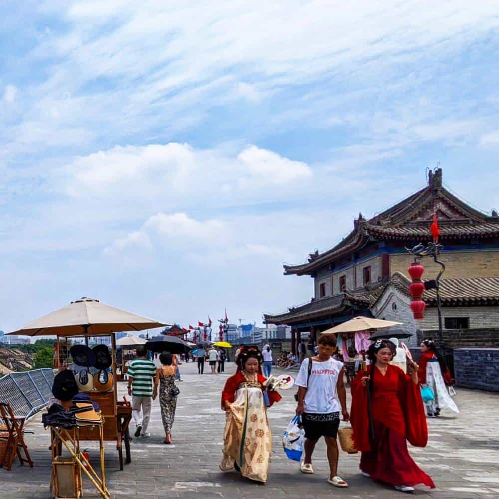 old classic royal dress in Xi'an China things to do and see