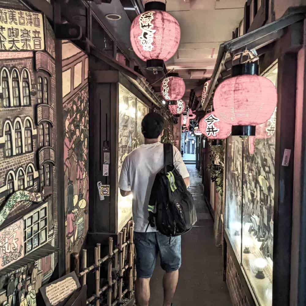 walking in alleyway Osaka, Japan - Things To Do And See