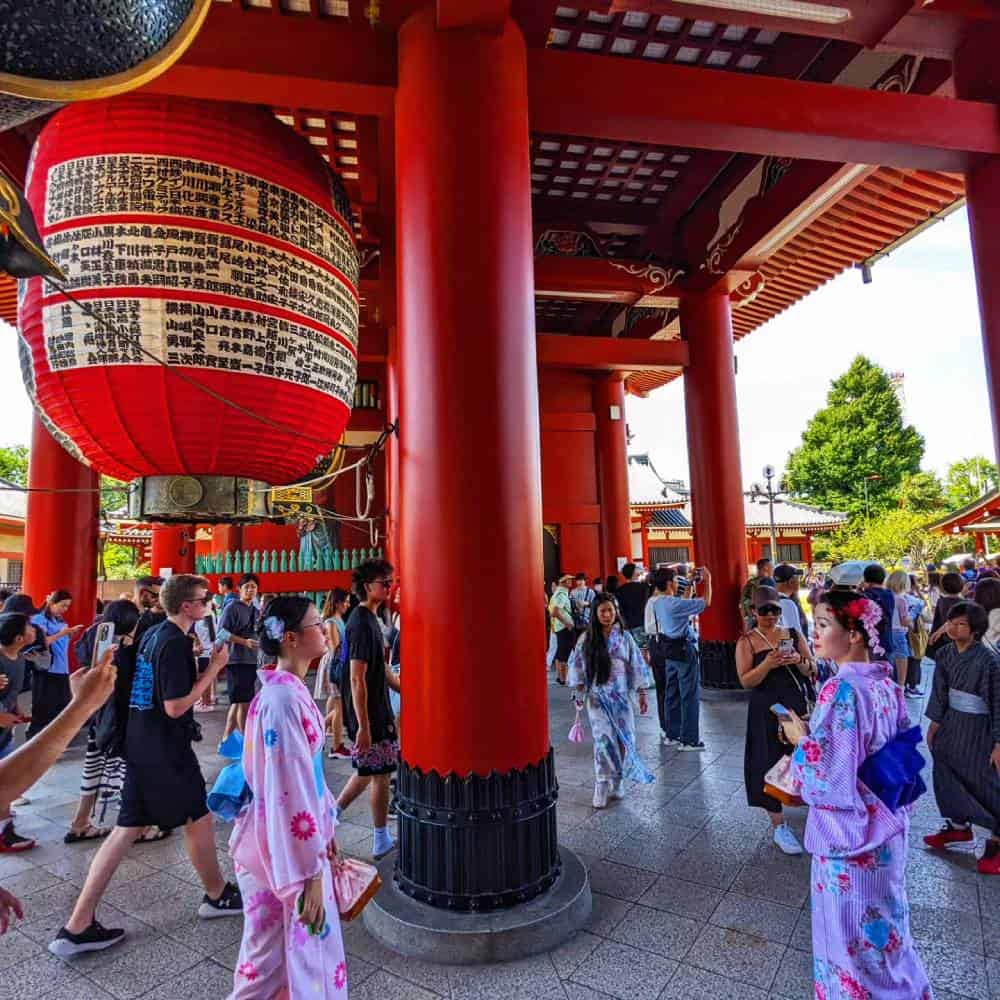 Senso-ji Temple Tokyo Japan